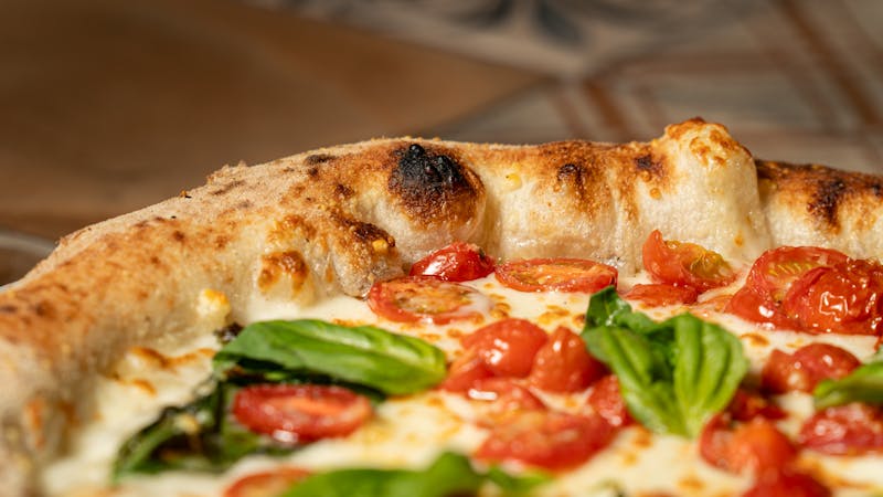 Classic crust pizza base ready for custom toppings