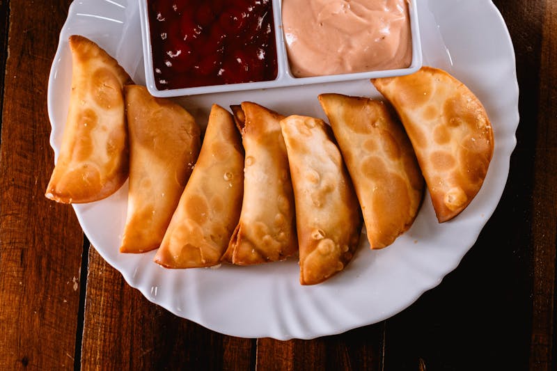 Crazy Bread garlic breadsticks with dipping sauce