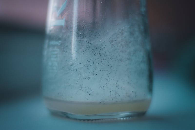 Bottled water cold and refreshing